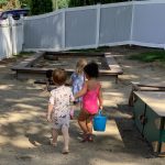 Toddlers at the sandbox
