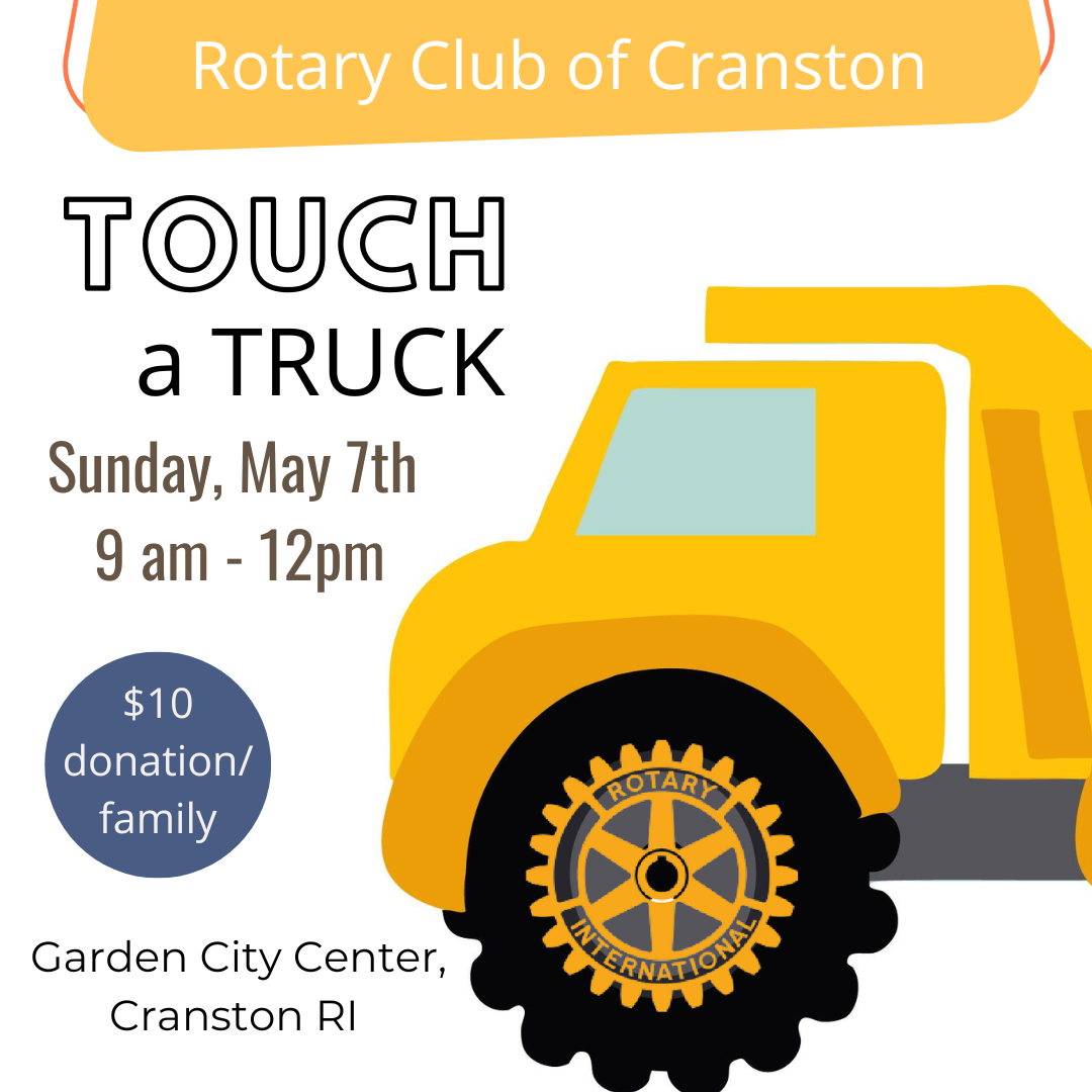 Join Learning Brooke at Cranston Rotary’s Touch-A-Truck Event!